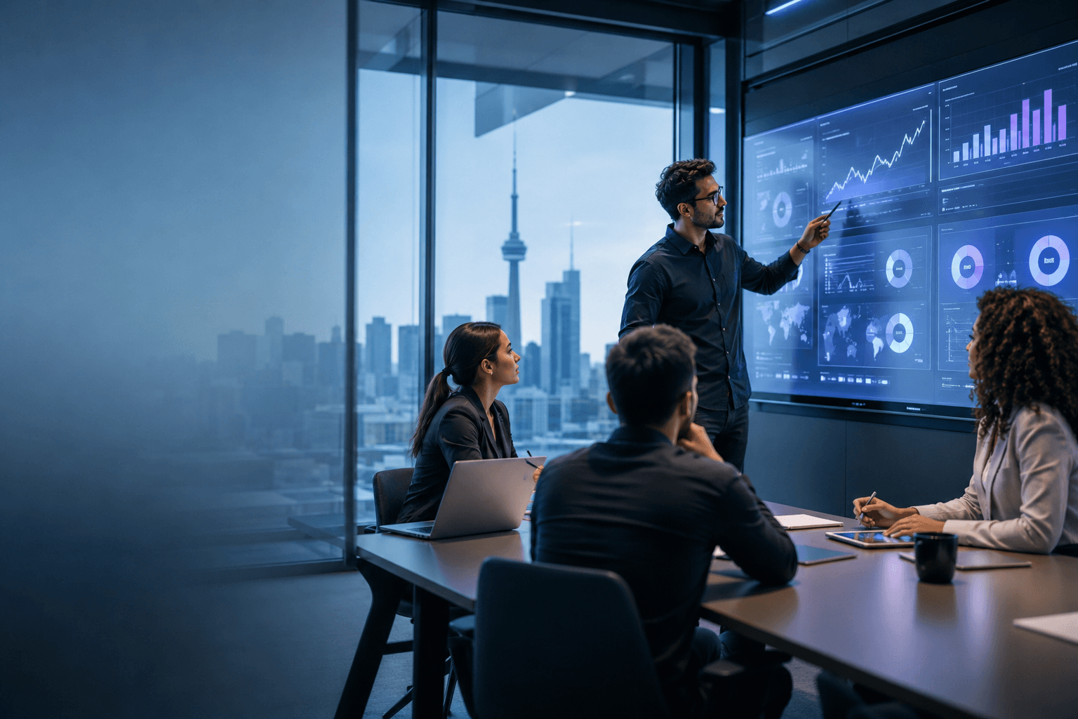 Digital growth strategy visual for campaign performance